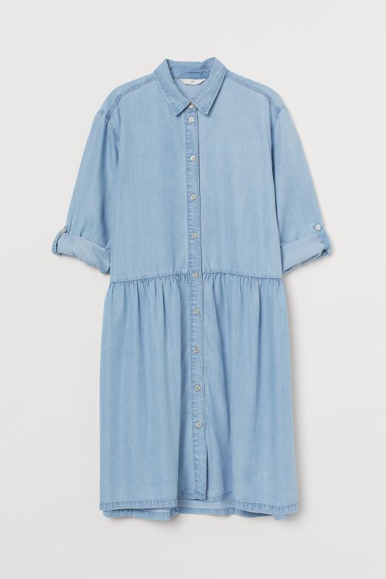 Lyocell Shirt Dress | H&M (US)