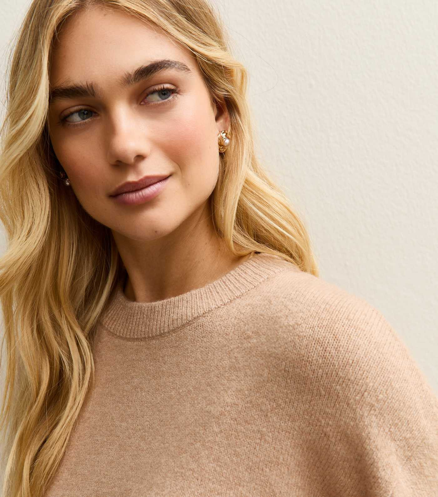 Camel Crew Neck Jumper | New Look | New Look (UK)