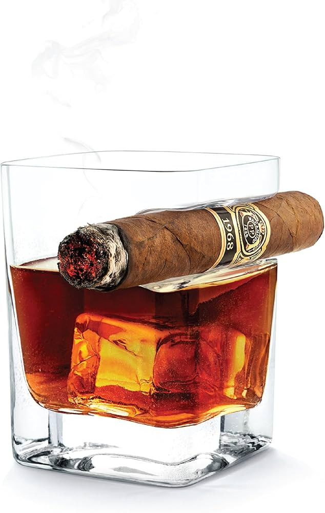 Corkcicle Premium Cigar Glass, 9 oz – Glassware to Hold Your Drink and Cigar in One Hand with t... | Amazon (US)