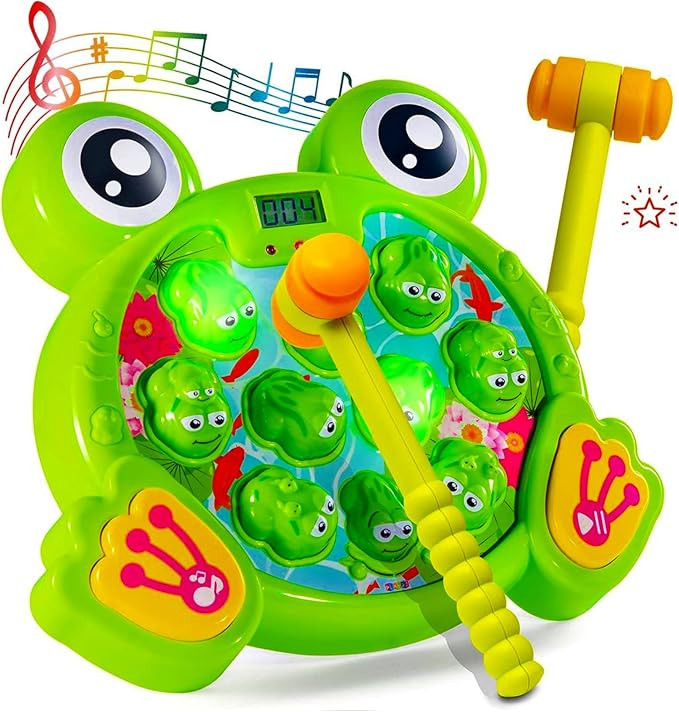 Play22 Toys for 2 3 4 5 Year Old - Toddler Toys Age 2-4, Whack A Frog Game, Baby Toy Gifts for Ea... | Amazon (US)