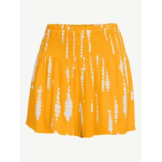 Scoop Women's Printed Smock Waist Shorts | Walmart (US)