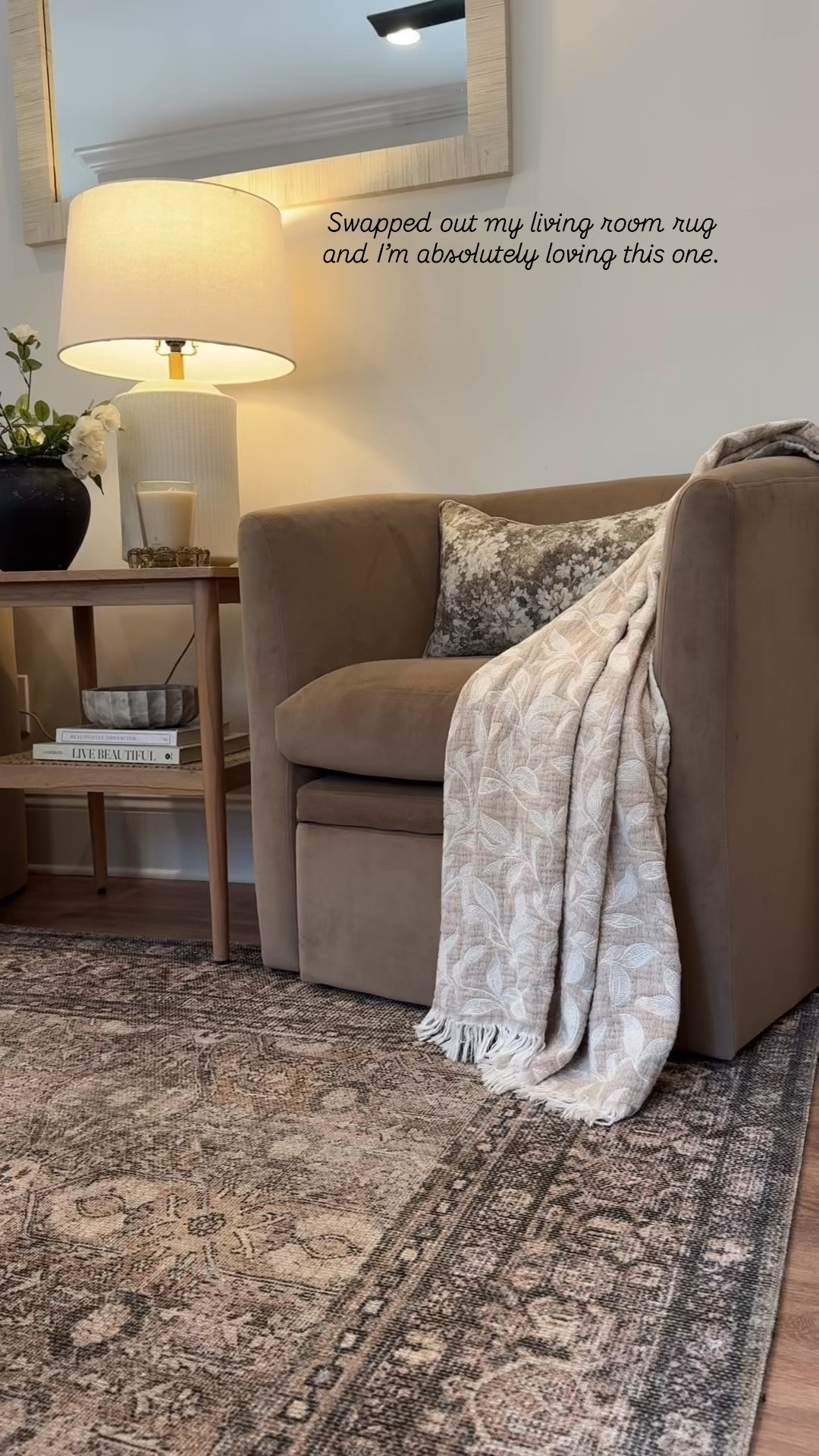 The coziest neutral rug