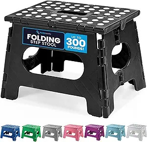 Handy Laundry - Folding Step Stool is Sturdy Enough to Support Adults and Safe Enough for Kids. O... | Amazon (US)