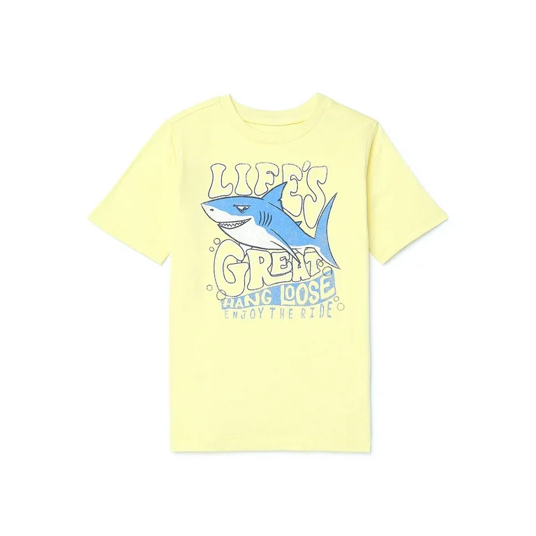 365 Kids from Garanimals Boys Mix and Match Graphic Tee with Short Sleeves, Sizes 4-10 | Walmart (US)