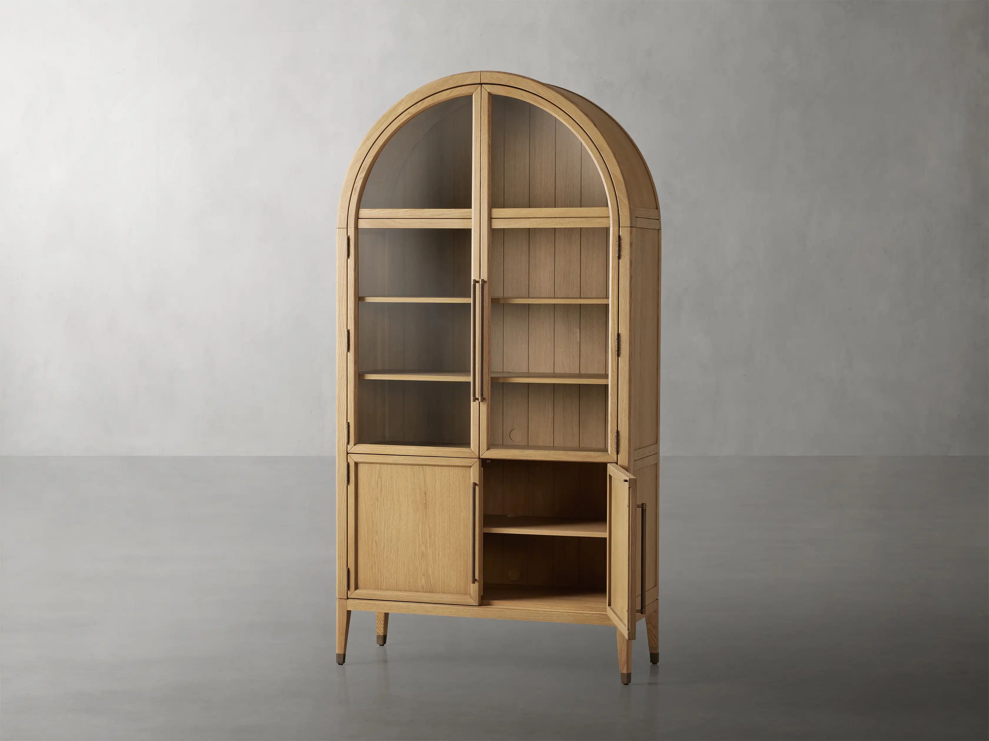 Hattie Glass Cabinet | Arhaus