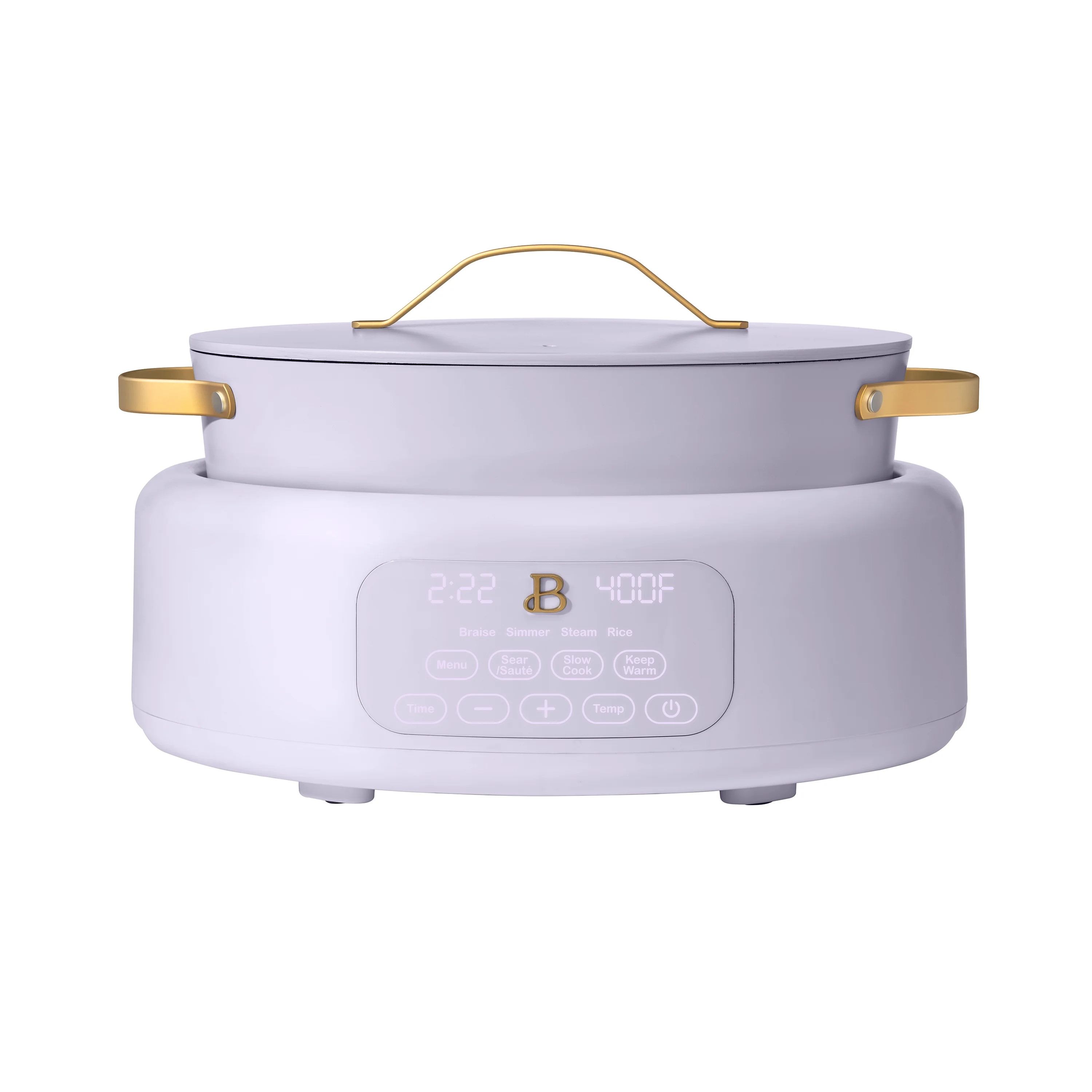 Beautiful 10 in 1, 6 Qt Electric Multi-Cooker, White Icing by Drew Barrymore | Walmart (US)