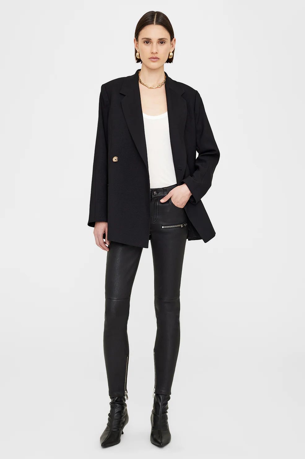 ANINE BING Kaia Blazer in Black | Anine Bing