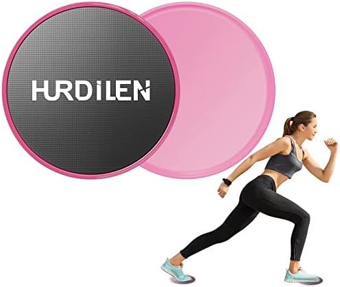 Hurdilen Core Sliders, Exercise Gliding Discs Dual Sided Use on Carpet and Hardwood Floors, Light... | Amazon (CA)