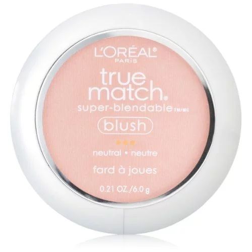 L'Oreal Paris True Match Super-Blendable Blush, Soft Powder Texture, Precious Peach, 0.21 oz., ON... | Walmart (US)