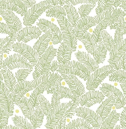 Green Fernanda Peel & Stick Wallpaper | Amazon (US)