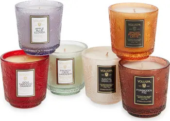 Voluspa Japonica Mini Pedestal Candle Set | Nordstrom | Nordstrom