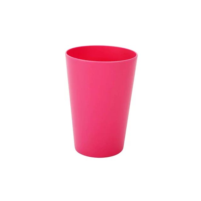 Your Zone Pink 15-Ounce Plastic Cup, Single Piece Tumbler | Walmart (US)