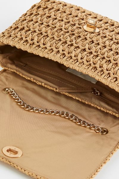 Straw shoulder bag | H&M (UK, MY, IN, SG, PH, TW, HK)