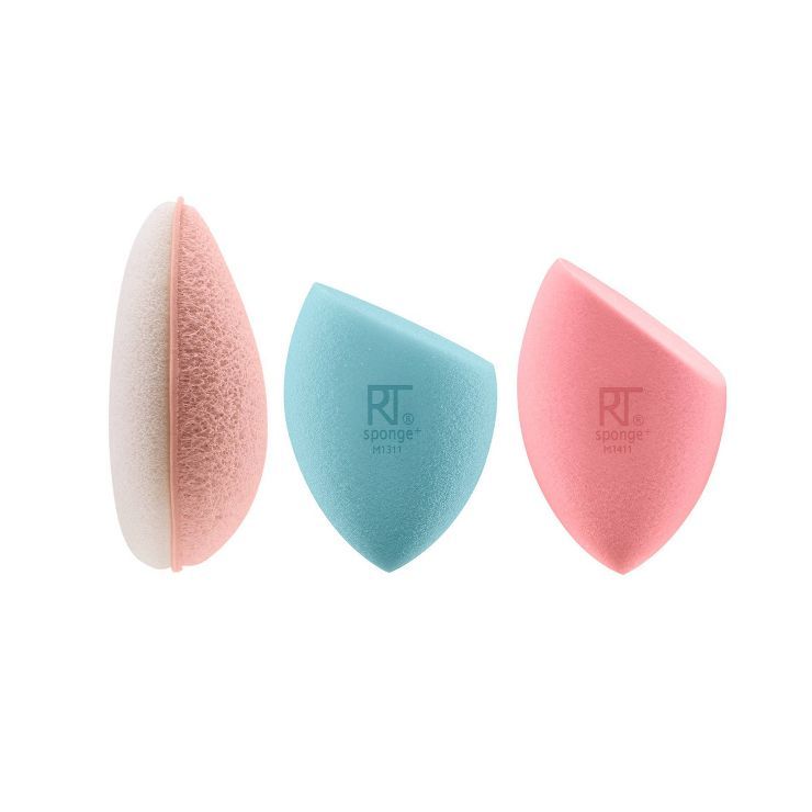 Real Techniques Pro-Matte Poreless Perfecting Makeup Sponge - 3ct | Target