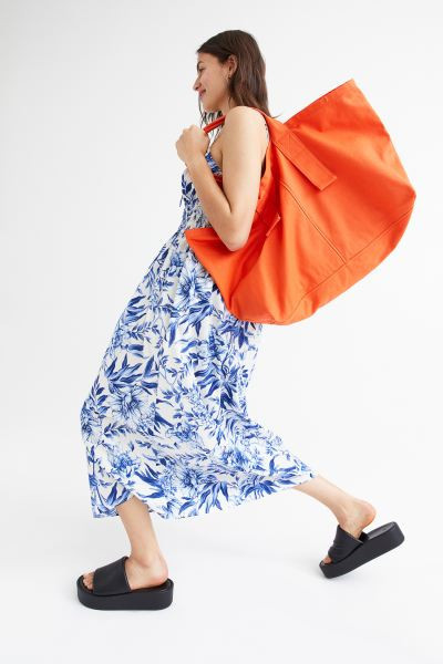 Smocked Cotton Dress | H&M (US + CA)