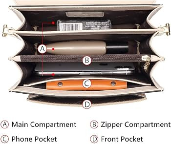 FOXER Women Leather Crossbody Bag Small Purse Crossbody Shoulder Bag | Amazon (CA)