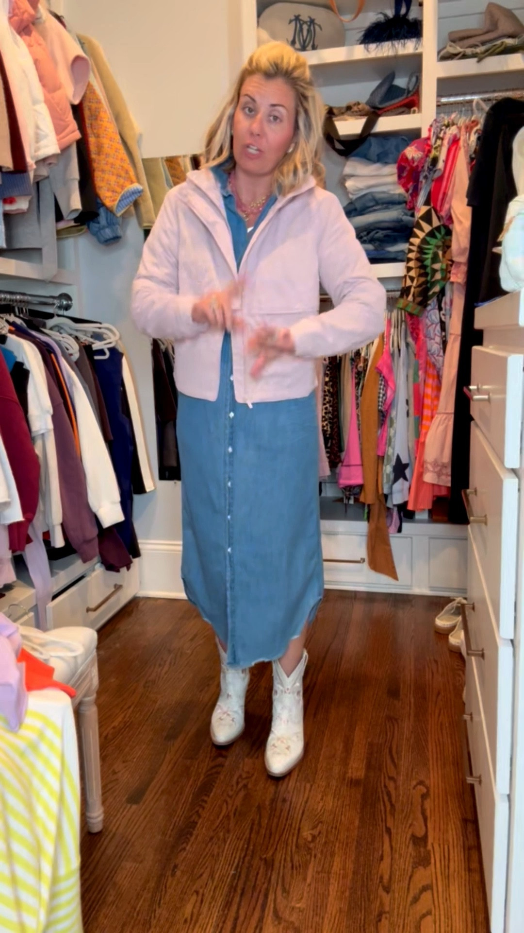 Next up….a Lululemon jacket! It’s a definite closet keeper and you will live in it. I love this jacket because it’s lightweight, water resistant & I literally wear it dressed up & down. I’m in size 4. 

#LTKmomlife #LTKOver40 #LTKdayinmylife