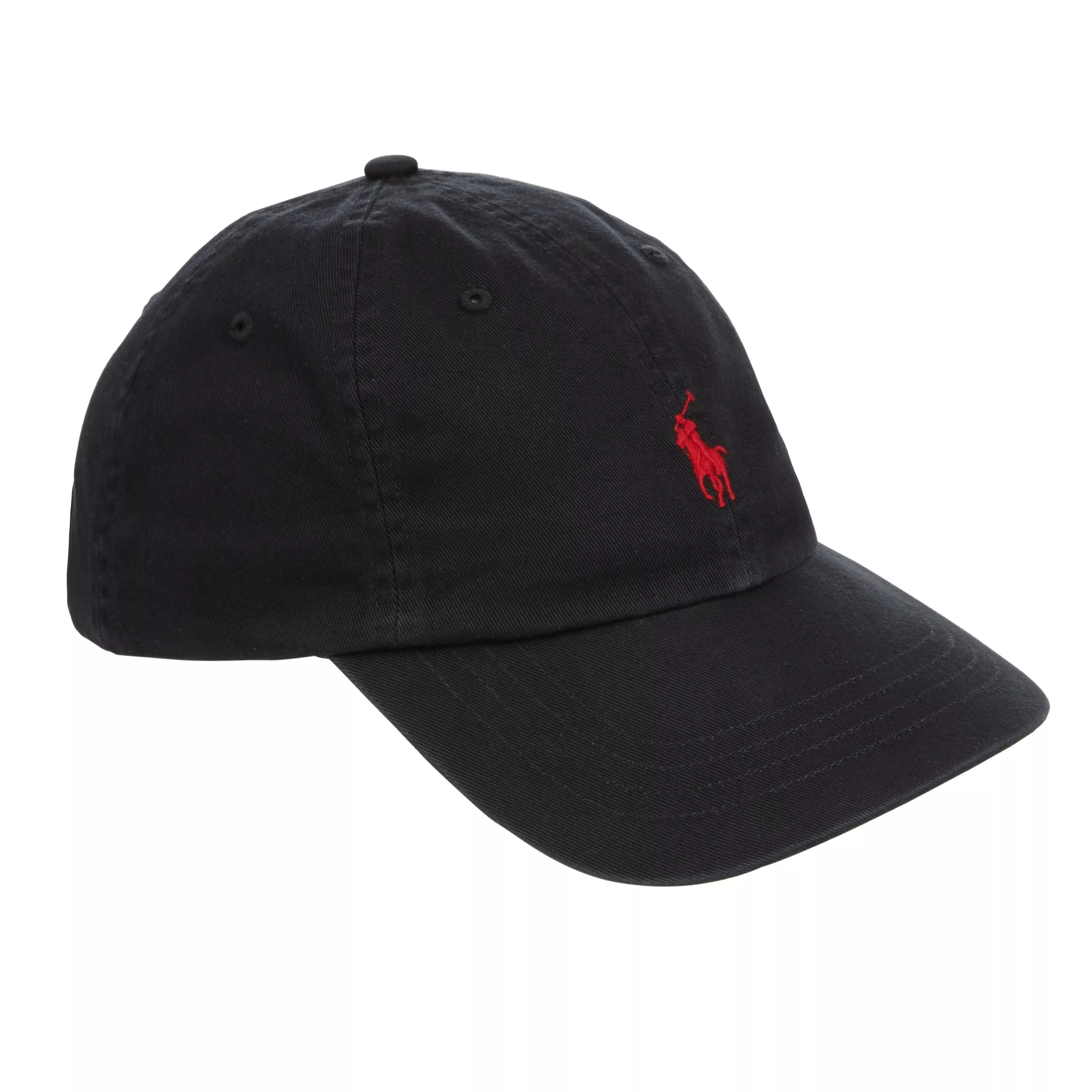 Ralph LaurenPolo Ralph Lauren Signature Pony Baseball Cap, Black | John Lewis (UK)