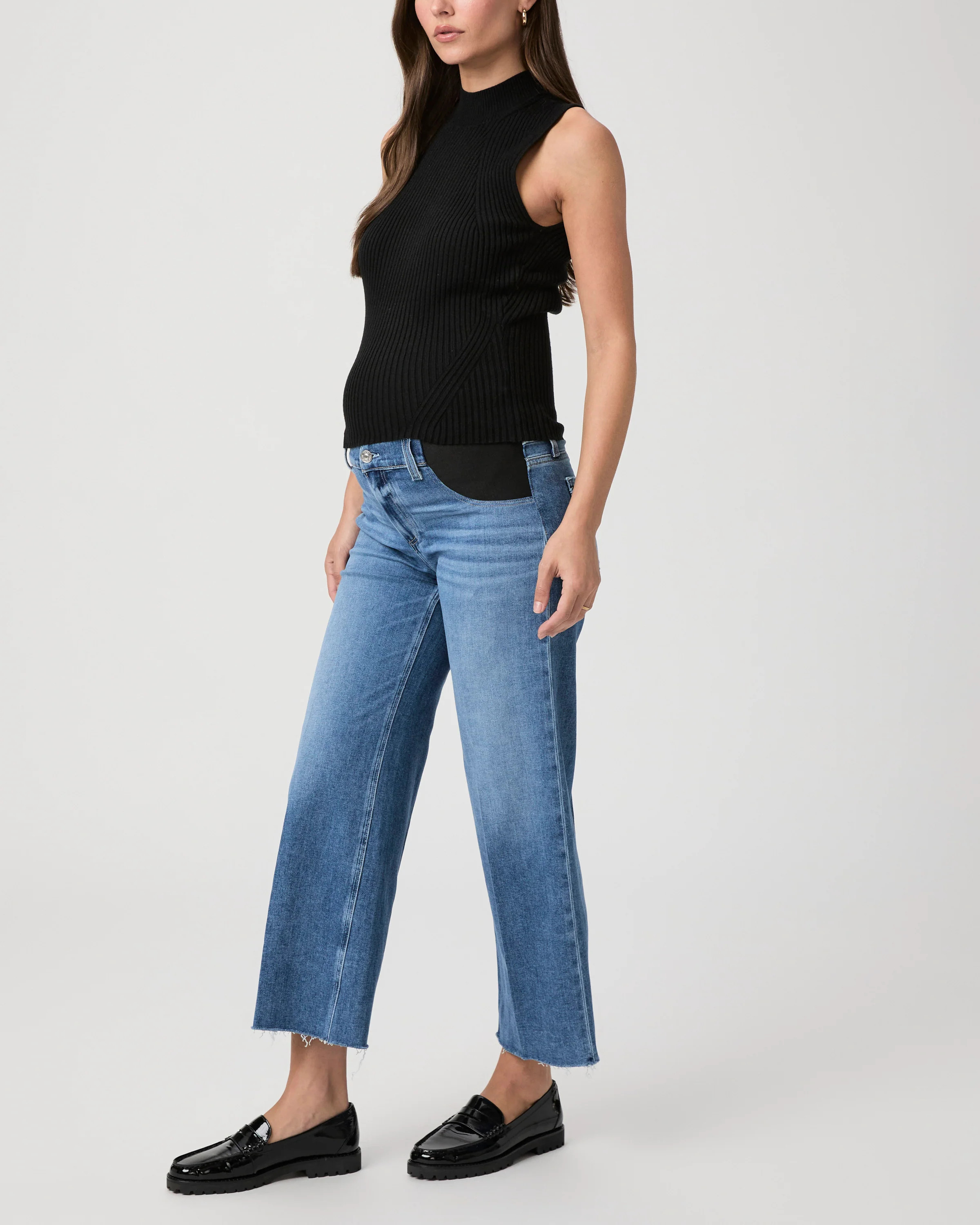 Anessa Maternity Wide Leg Jean | Paige