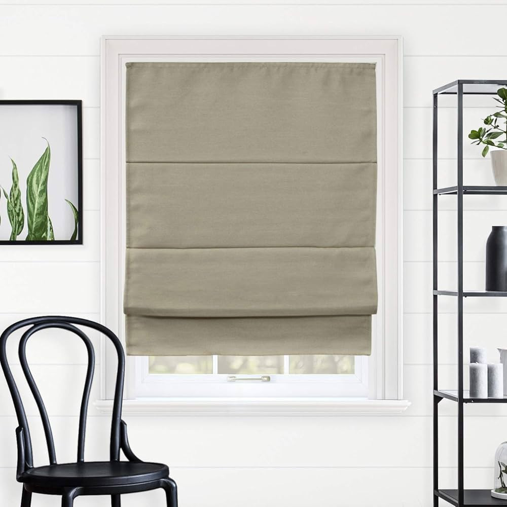 CHICOLOGY Roman Shades for Windows, Roman Window Shades, Roman Shades, Blackout Shades, Window Tr... | Amazon (US)