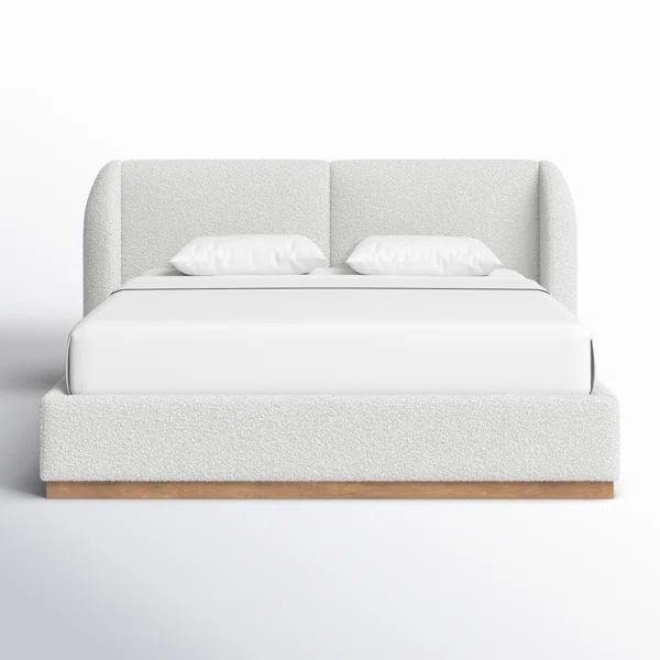 Adon Boucle Fabric Bed | Wayfair North America