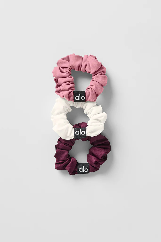 Fresh Mini Scrunchie (3-Pack) | Alo Yoga (US)