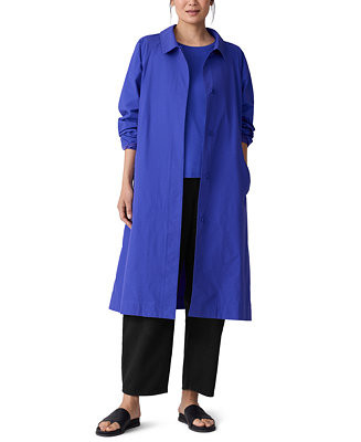 Eileen Fisher Women's Classic Collar Jacket - Macy's | Macy's