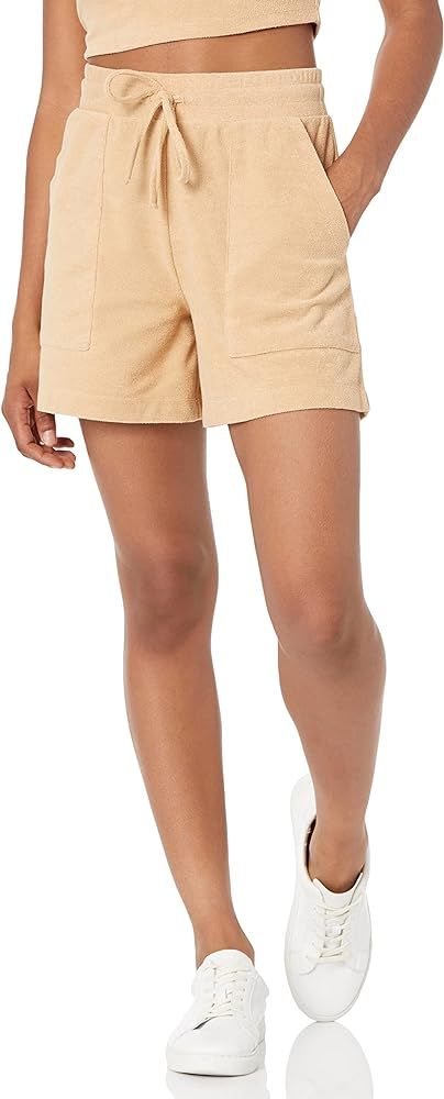 The Drop Women's Sage Pull-On Towel Terry Utility Short | Amazon (US)