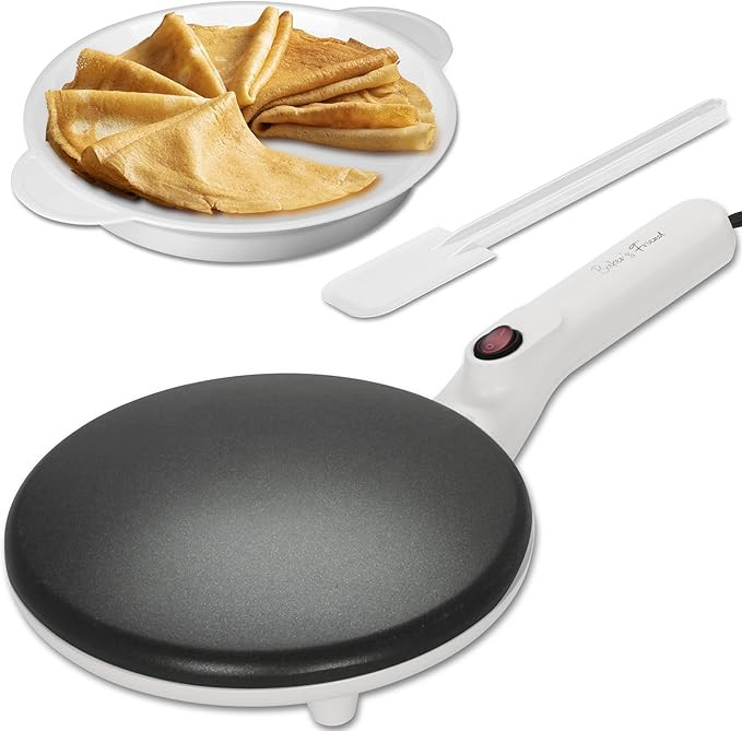 Baker's Friend Instant Crepe Maker with Handle, Electric Crepe Maker Machine, Crepera Electrica, ... | Amazon (US)