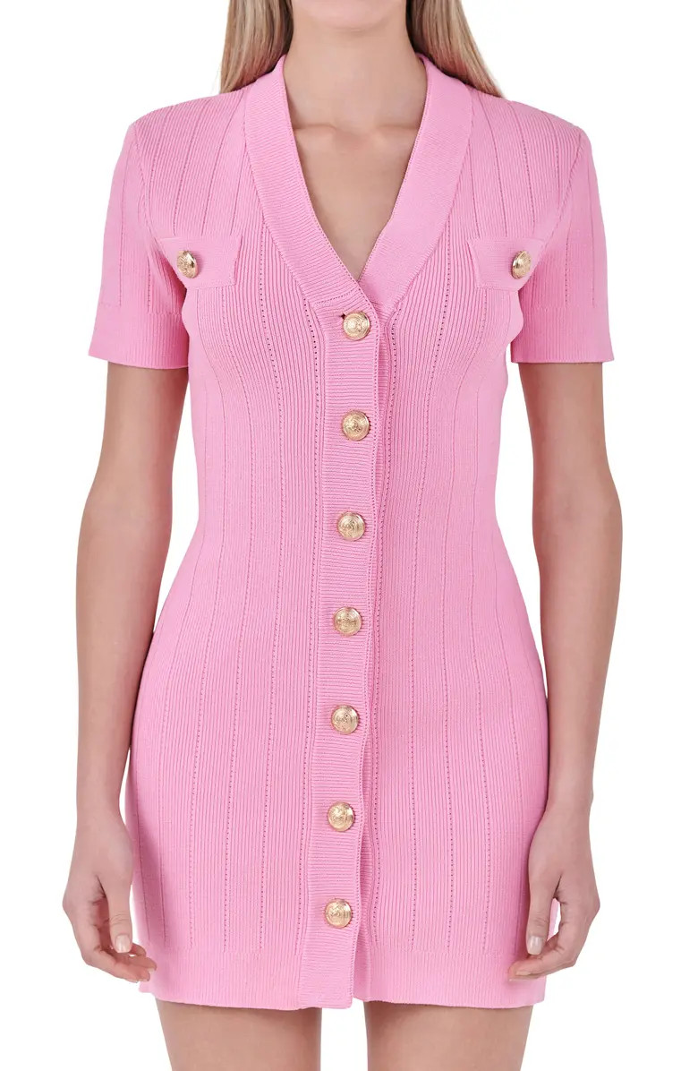 Endless Rose V-Neck Sweater Dress | Nordstrom | Nordstrom