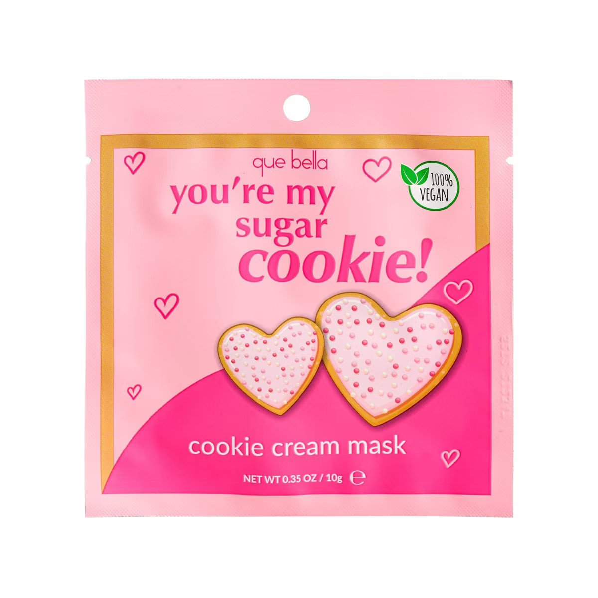 Que Bella You're My Sugar Cookie Cream Mask - 0.35oz | Target