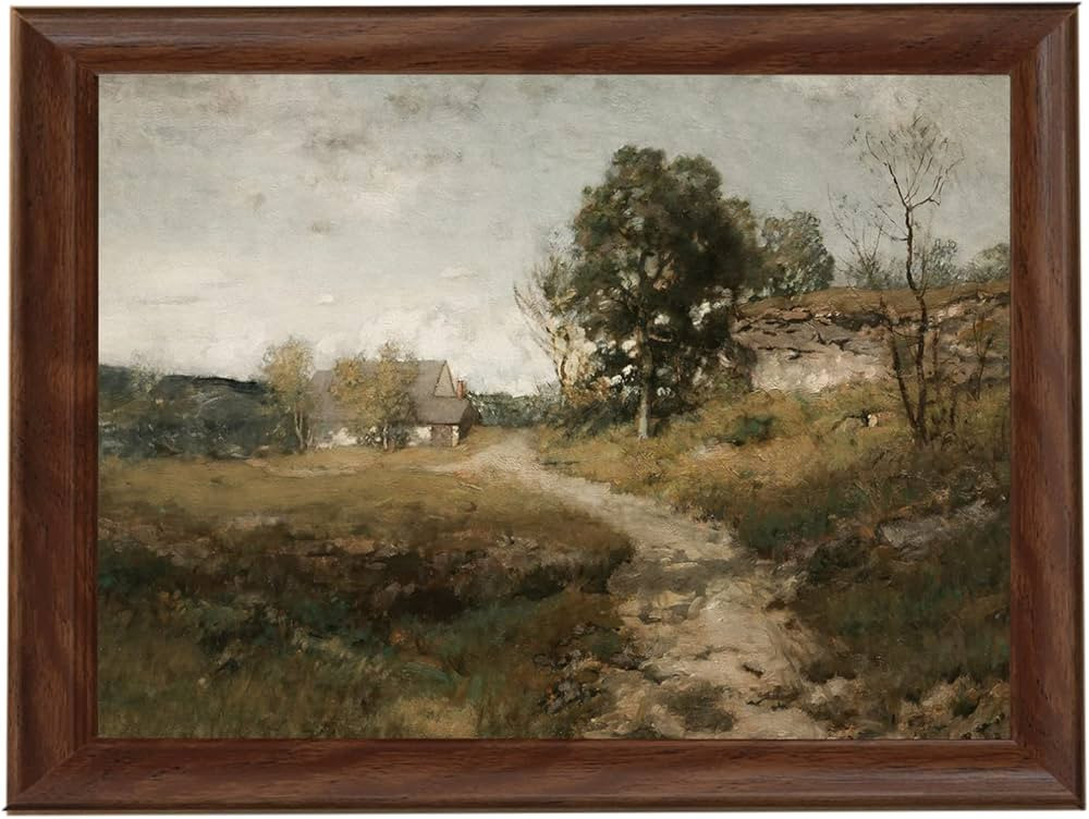 Bluetit Wall Art Framed Wall Art Canvas Wall Art Vintage Wall Art Retro Art Print Vintage Wall De... | Amazon (US)