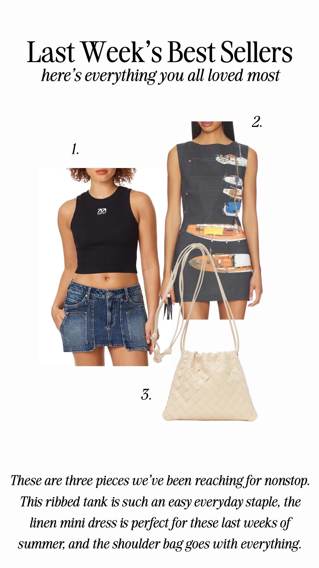 Last weeks bestsellers!!

Fall fashion, women’s fashion, every fashion, trendy fashion, fall bag, casual outfit, chic fashion, Nordstrom

#LTKvlog