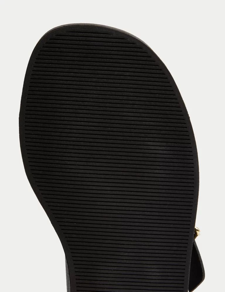 Leather Buckle Ankle Strap Flatform Sandals | Marks & Spencer (UK)