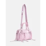 Madden NYC Women's Soft Zipper Satchel Handbag, Pink | Walmart (US)