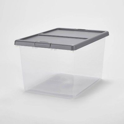 Large Latching Clear Storage Box - Brightroom™ | Target