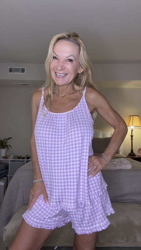 I can’t with these pajamas. They’re perfect! And come in lots of colors and patterns if gingham’s not your thing!

xoxo
Elizabeth 

#LTKSeasonal #LTKover40 #LTKVideo