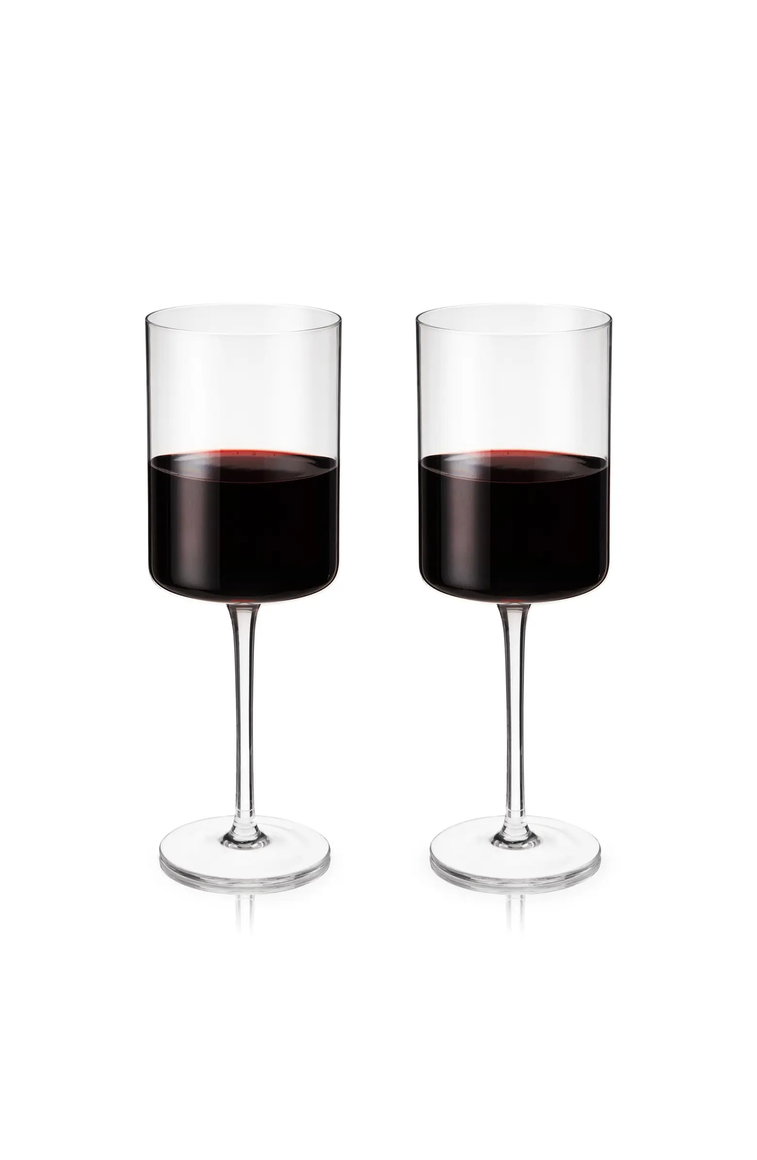 Viski Laurel Crystal Red Wine Glasses Set of 2 | Nordstrom | Nordstrom