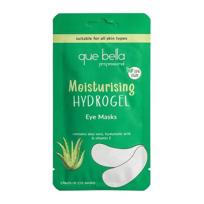 Que Bella Moisturizing Hydrogel Eye Masks - 3 Pairs | Target
