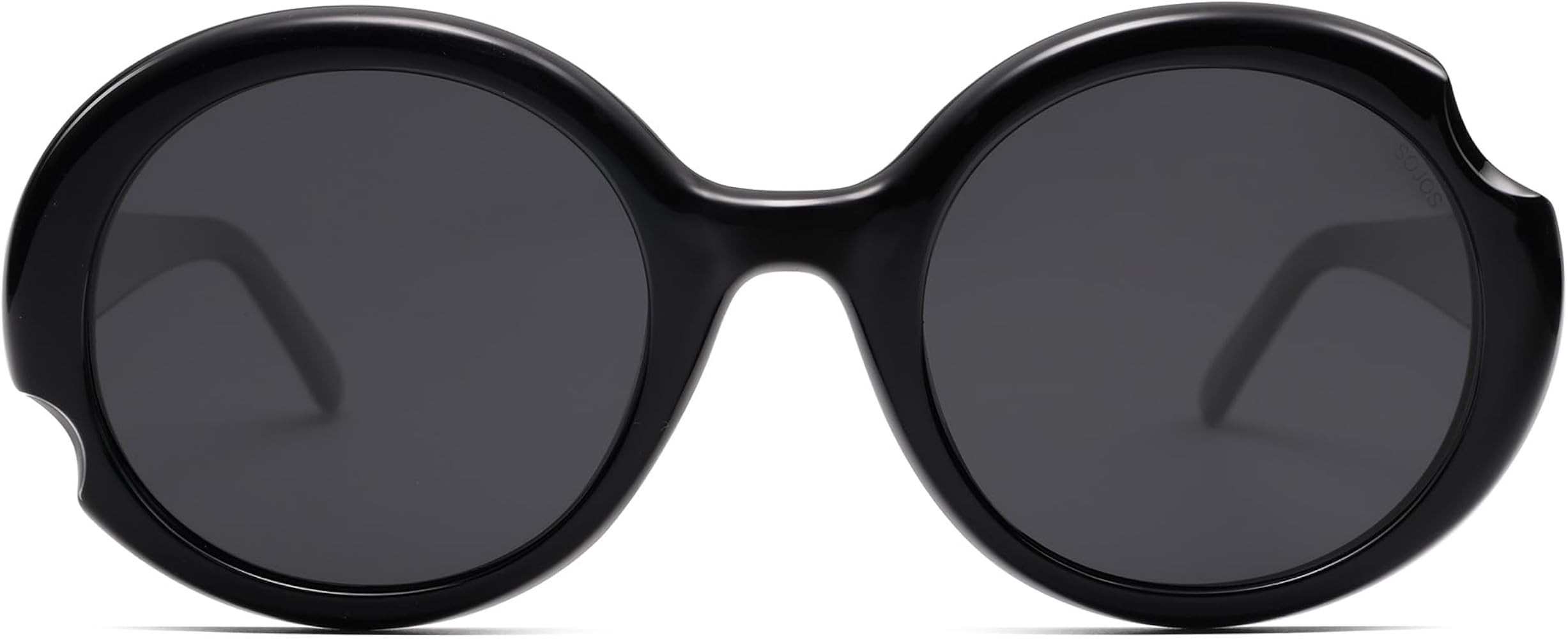 SOJOS Big Retro Oval Round Polarized Sunglasses Womens Mens Vintage Trendy Oversized Sunnies SJ23... | Amazon (US)