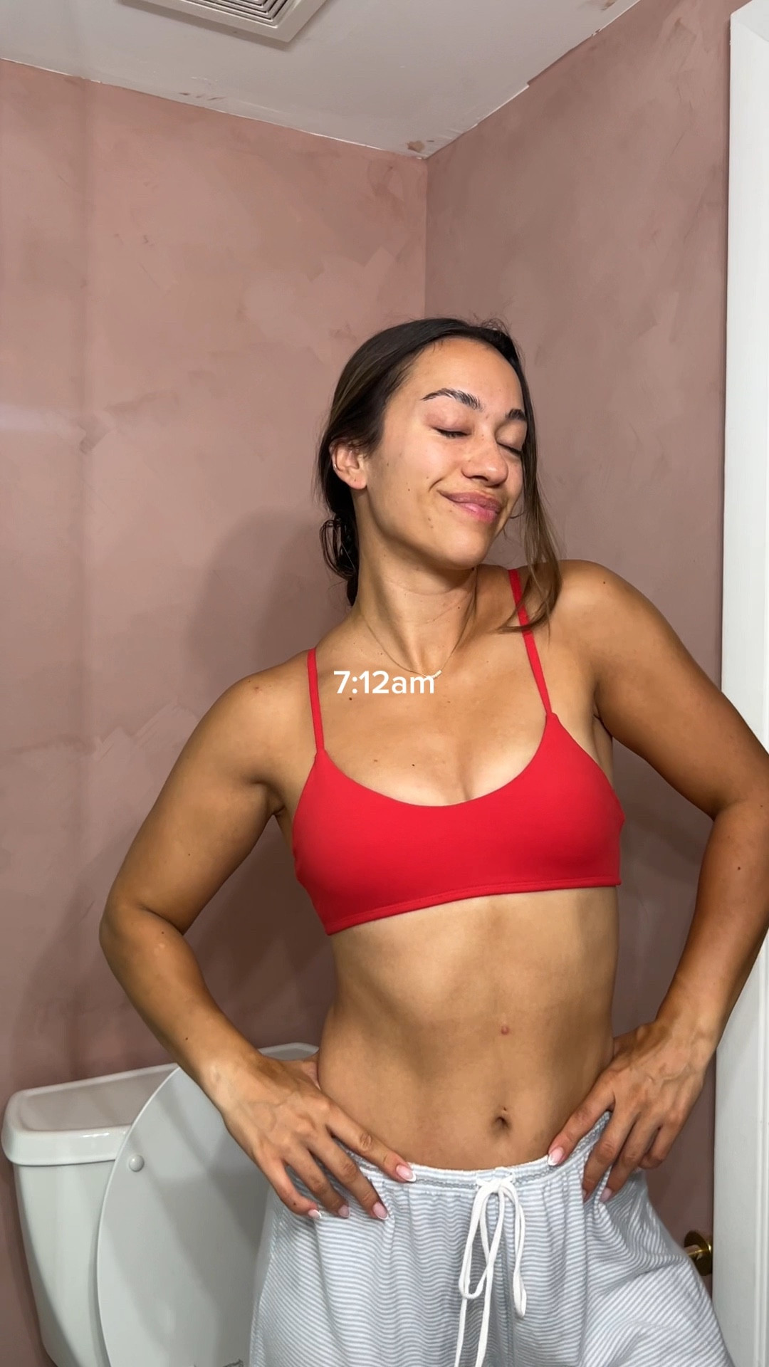 Productive Pilates morning routine with timestamps! Everything I use for my early morning workouts. 

I posted a few days ago but sharing again - my new favorite workout set from Ptula Active. Wearing the pureluxe collection. Size small in both sports bra + leggings. Code “ANNAF” saves 10% at checkout!

The fabric is sooo buttery soft, but it does seem a little delicate, so I would not wear this for high intensity/rough workouts 

#LTKFindsUnder100 #LTKBeauty #LTKActive