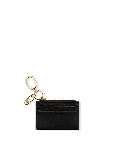 Classic Card Case Keychain, Black, One Size - Women's Small Accessories - Victoria's Secret | Victoria's Secret (US / CA )