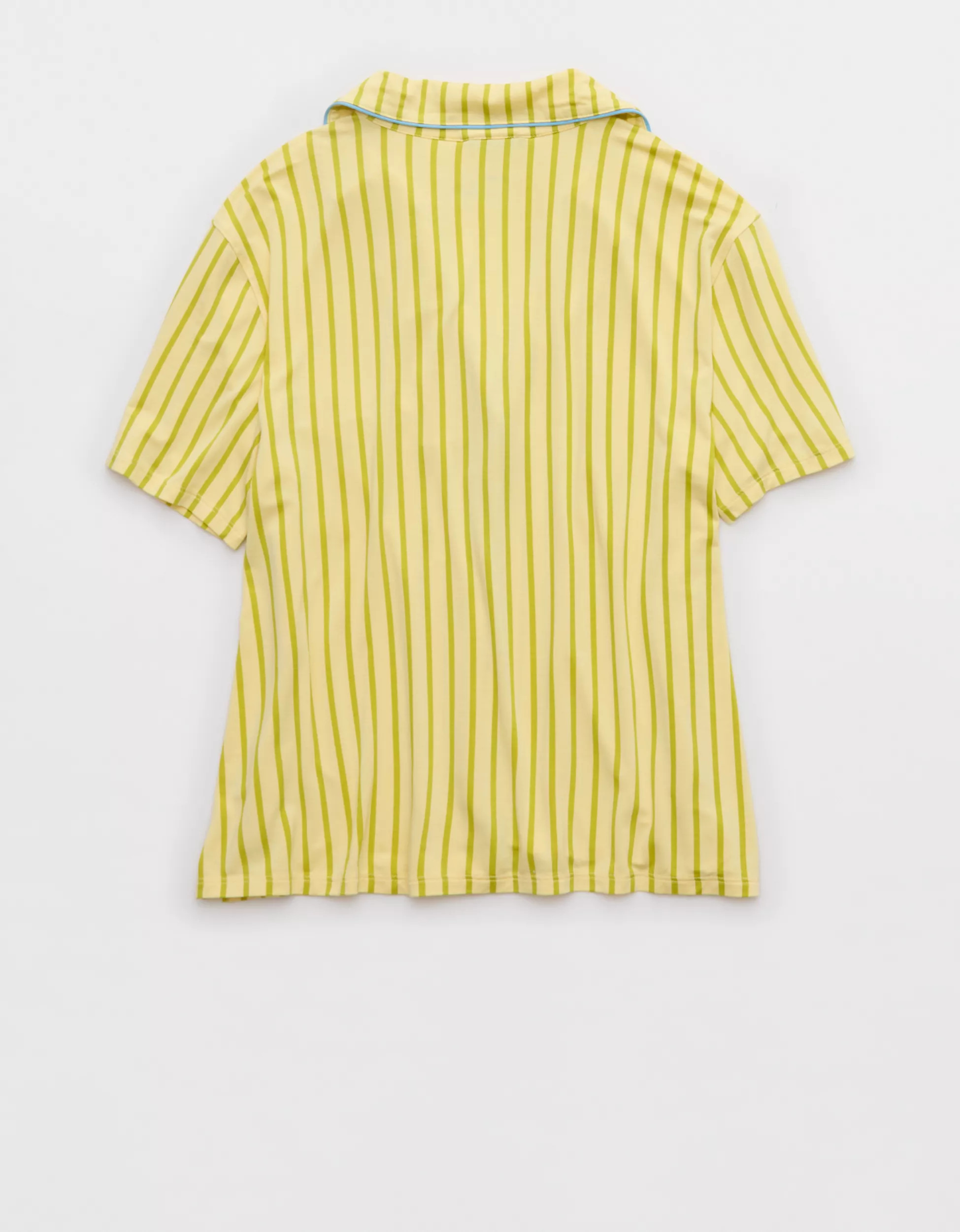 Aerie Real Soft® Short Sleeve Pajama Shirt | Aerie