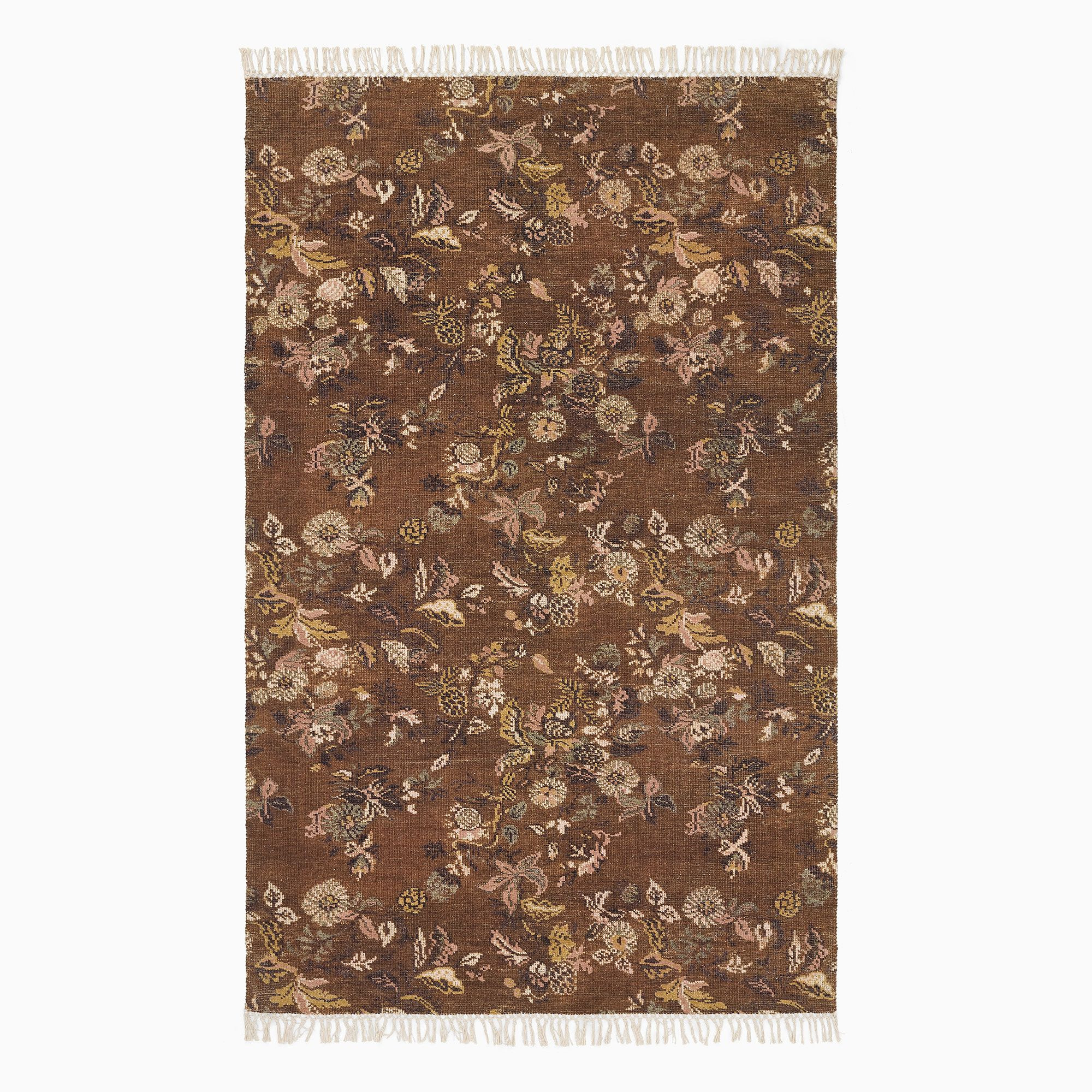 Odessa Reversible Heirloom Floral Rug | West Elm (US)