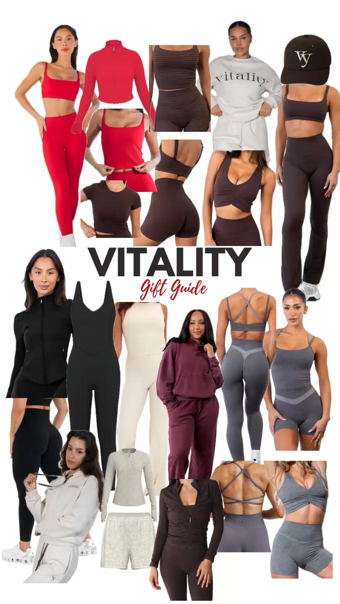 Vitality's activewear guide for her: things she’ll love!! ❤️🥰🎁✨
