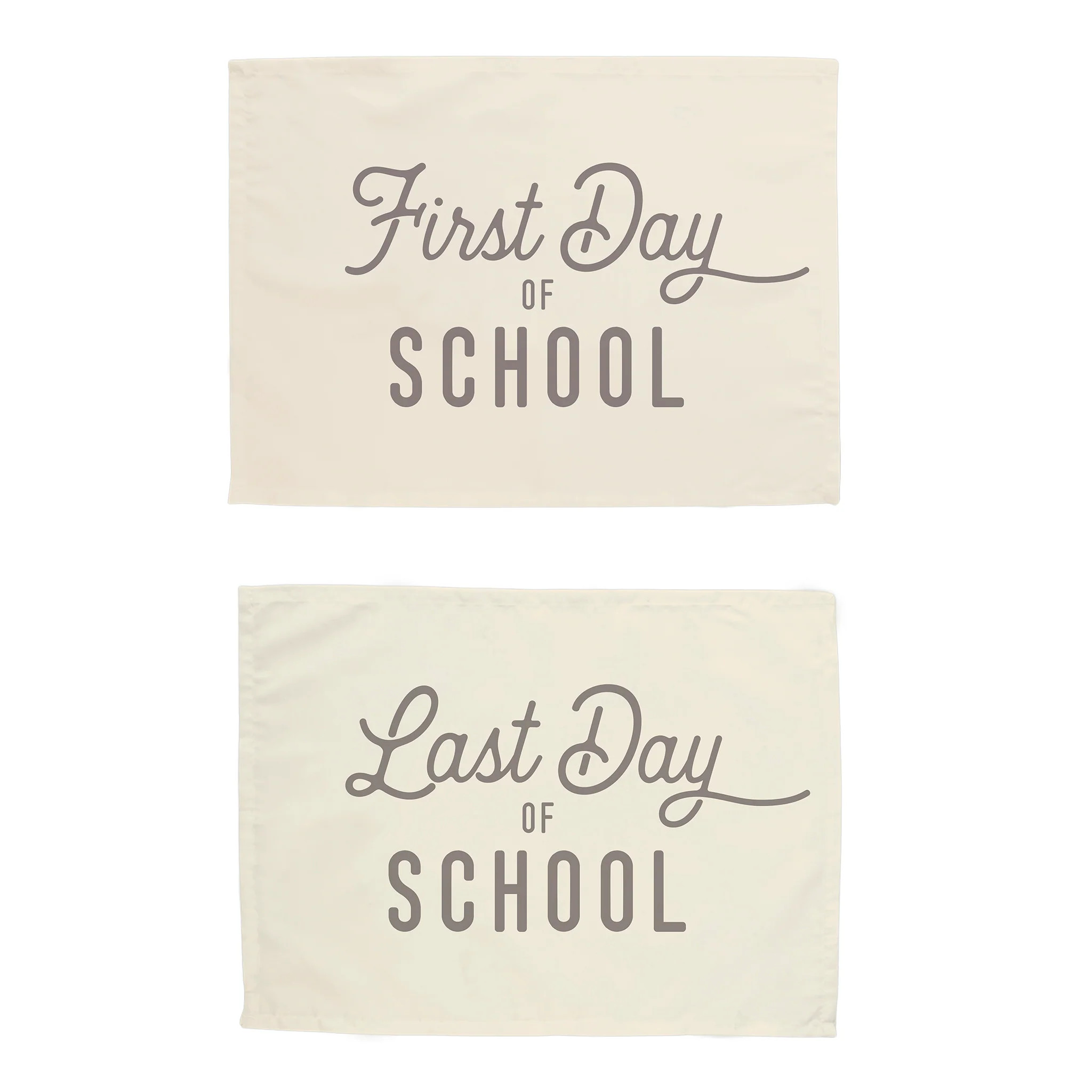 {Neutral} School Banner Bundle | Hunny Prints