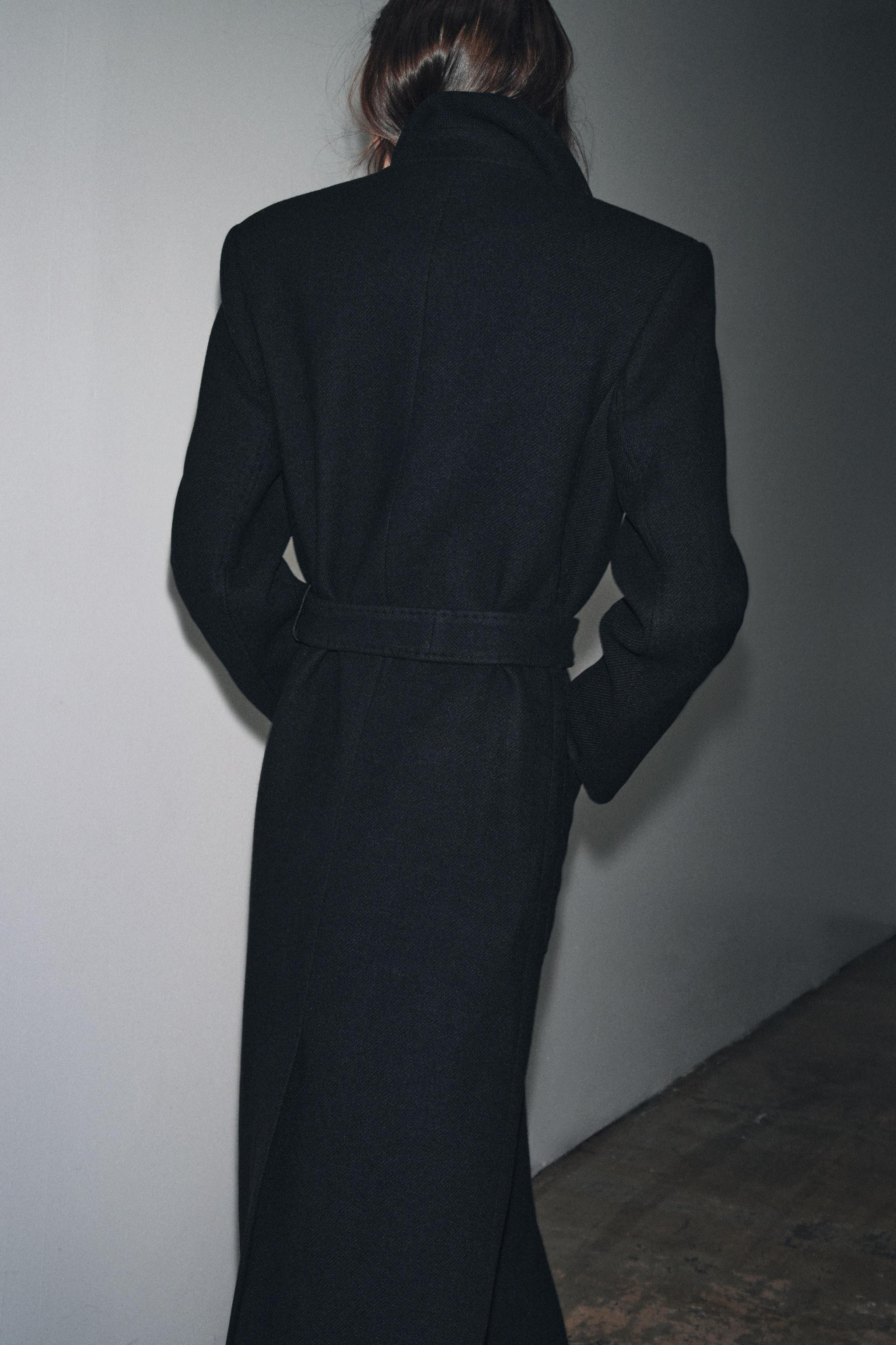 ZW COLLECTION WOOL BLEND COAT | Zara US