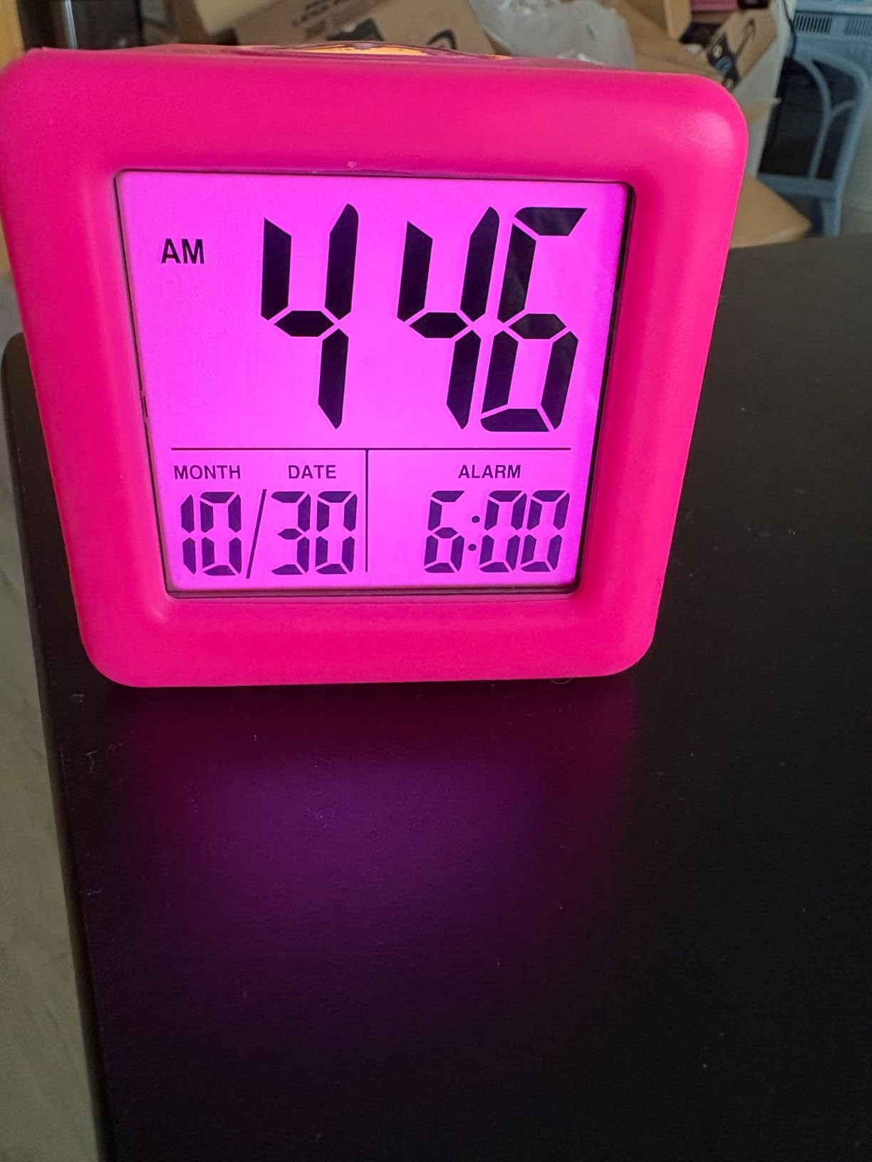 Plumeet Easy to Set Digital Travel Alarm Clock, Snooze Function, Soft Night Light, Large Screen t... | Amazon (US)