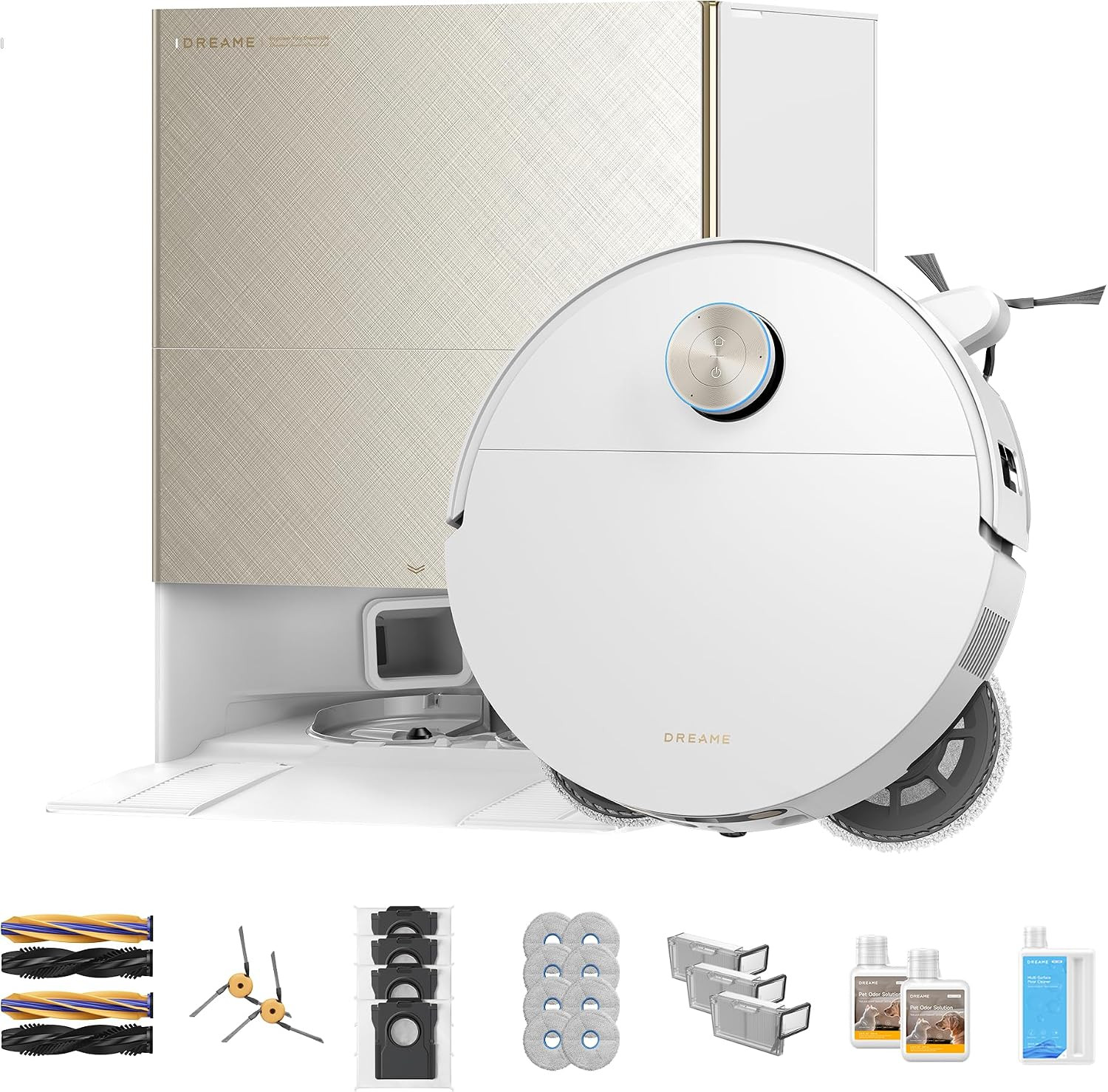 dreame X60 Max Ultra Complete Robot Vacuum and Mop, Dual Al Cameras | Amazon (US)