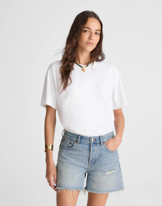 The Brynn Long Short in Hallstead Wash | Madewell